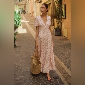 POSSE - Paloma Dress - Petite Polka Dot XL